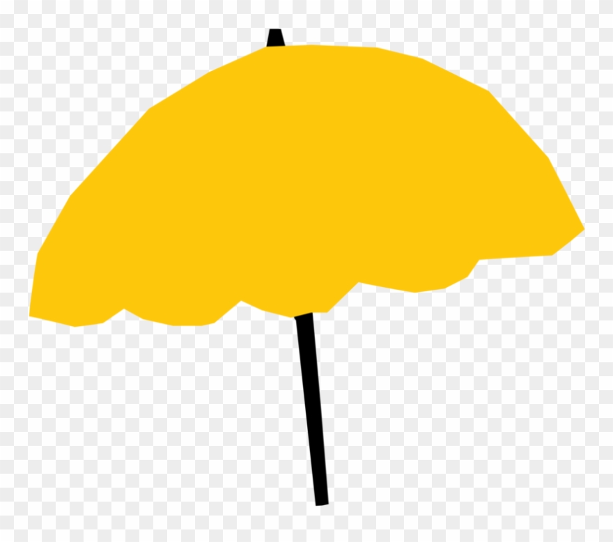 Computer Icons Raster Graphics 2014 Hong Kong Protests - Png Yellow Umbrella Clipart
