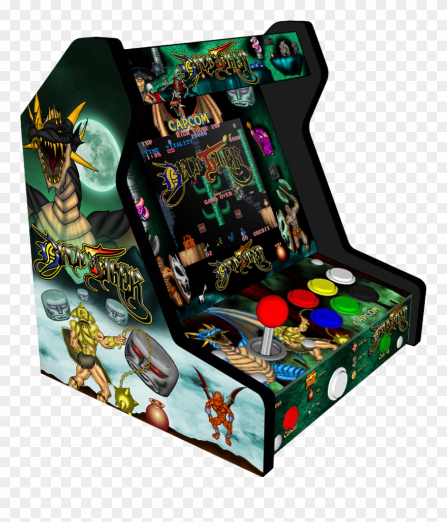 Arcade Drawing Bartop - Mini Arcade Png Clipart (#663515) - PinClipart