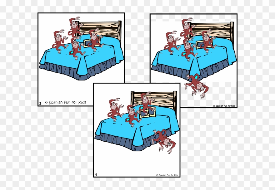 Music And Spanish Fun - Dancing Monkeys Clipart