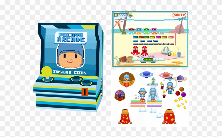 Arcade Feature Clipart