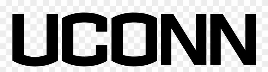 Husky Clipart Connecticut University - Uconn White Logo - Png Download