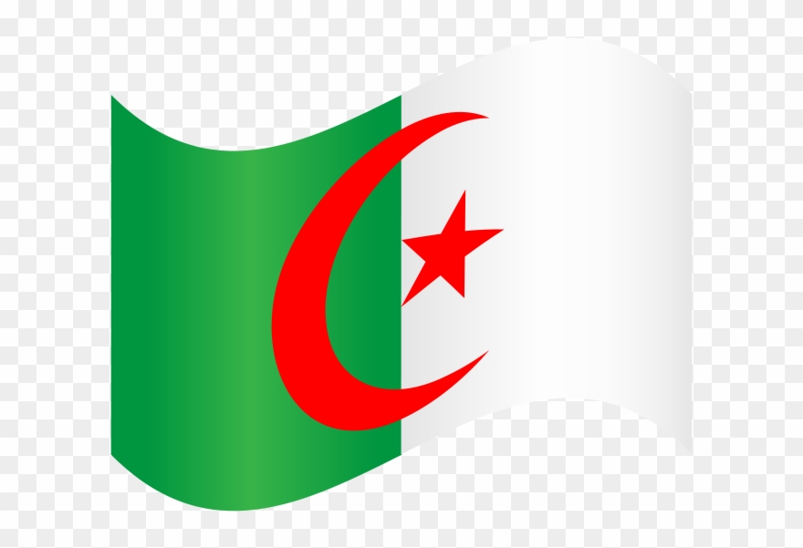 Flags Clipart March - Algerian Flags - Png Download