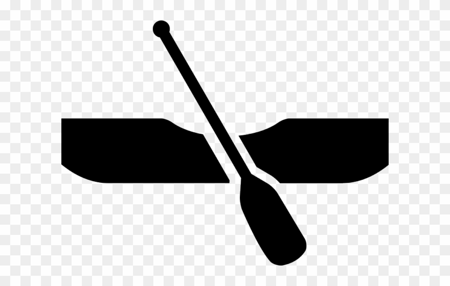 Rowing Clipart Paddle - Icono Piragua Png Transparent Png