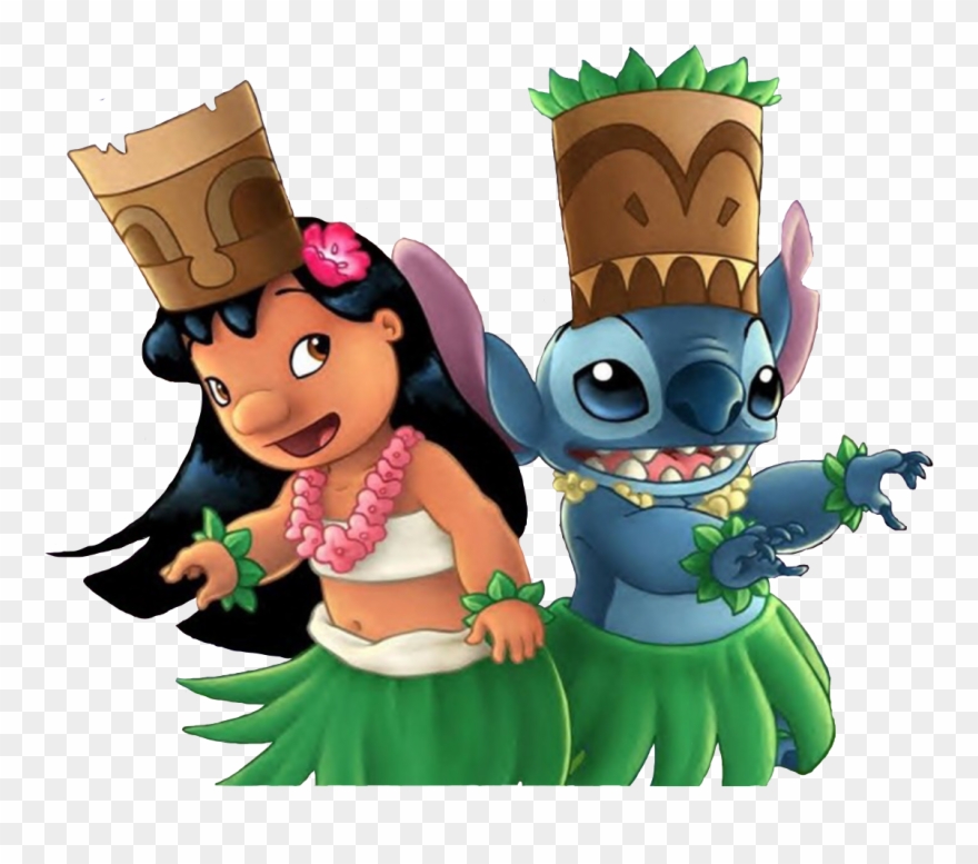 Lilo Stitch Lei Mydrunkenmonkey Hula Freetoedit - Lilo Y Stitch Clipart
