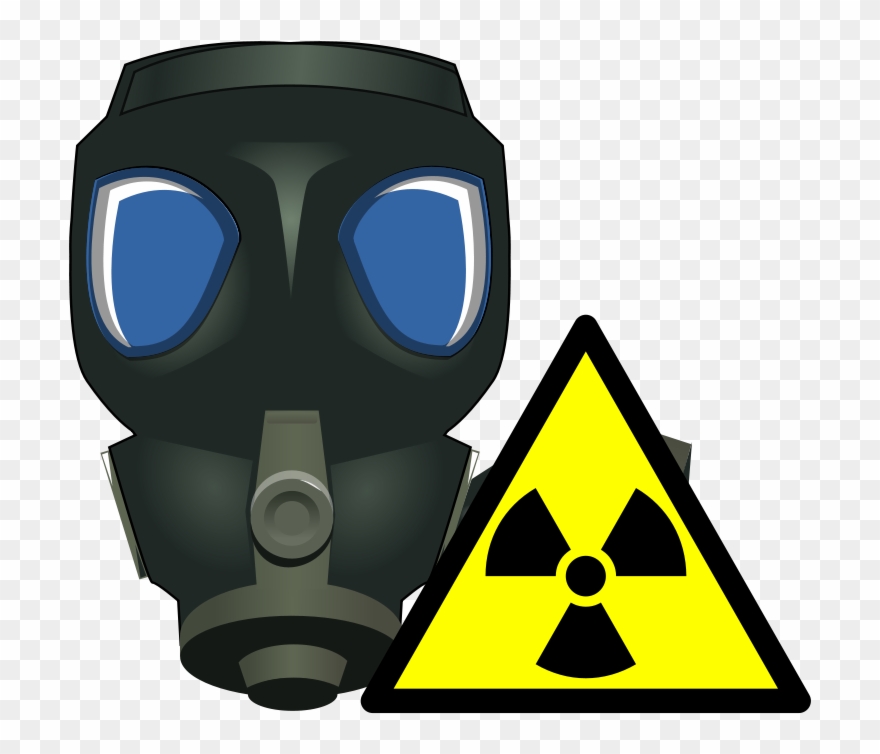 Radioactive Clipart Personal Protective Equipment - Toxic2 Toxic2 Oval Ornament - Png Download