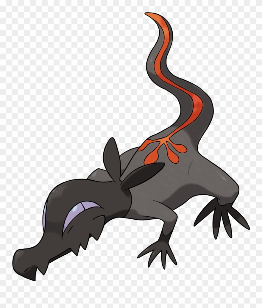 342kib, 1280x1280, - Pokemon Sun And Moon Salandit Clipart