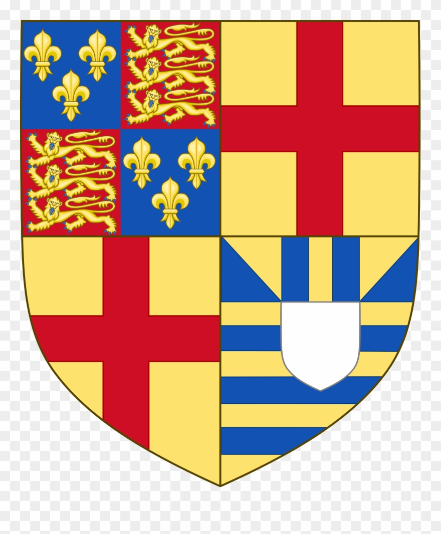 British Flag Clipart Princess - Royal Coat Of Arms - Png Download