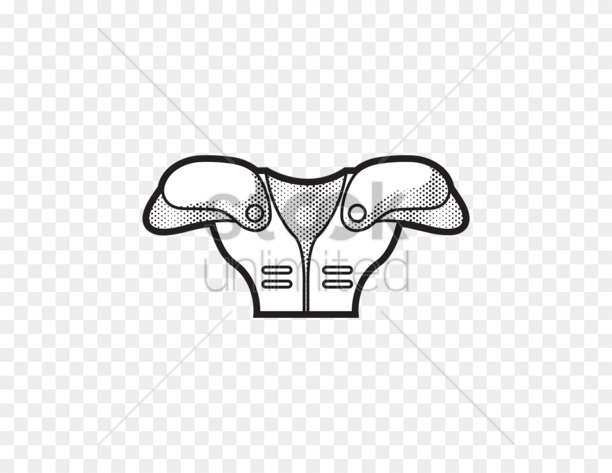 Shoulder At Getdrawings Com - Shoulder Pads Clipart - Png Download