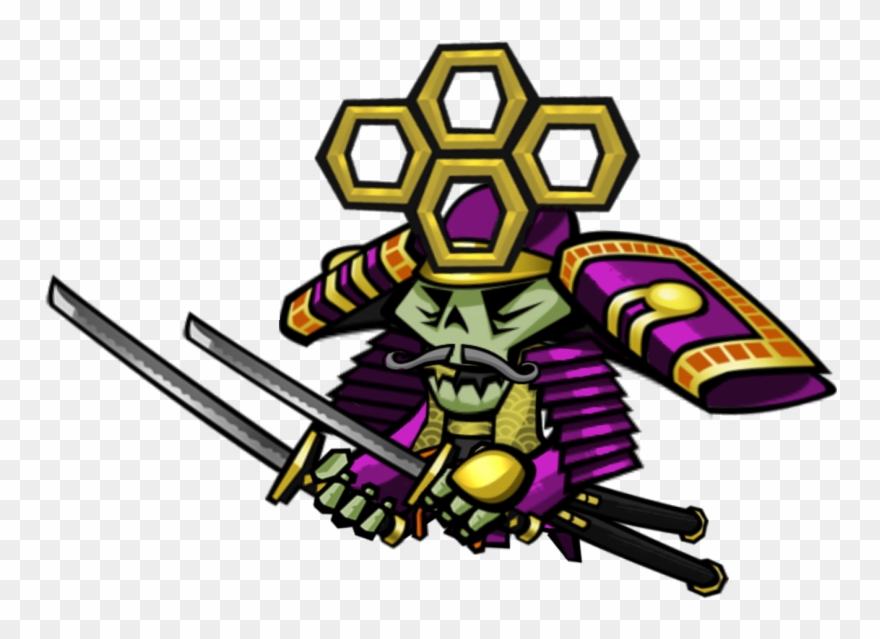 Shoulder Clipart Shogun - Skulls Of The Shogun Art - Png Download