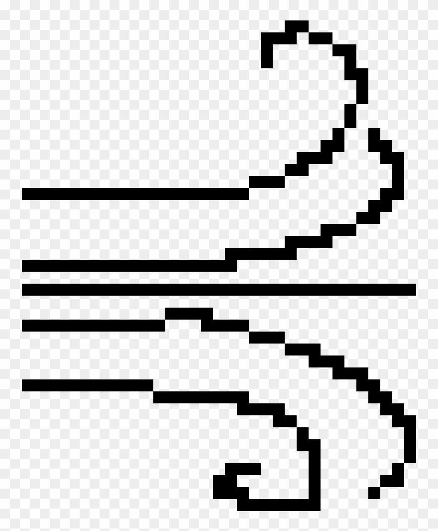 Wind Gust - Cat Clipart