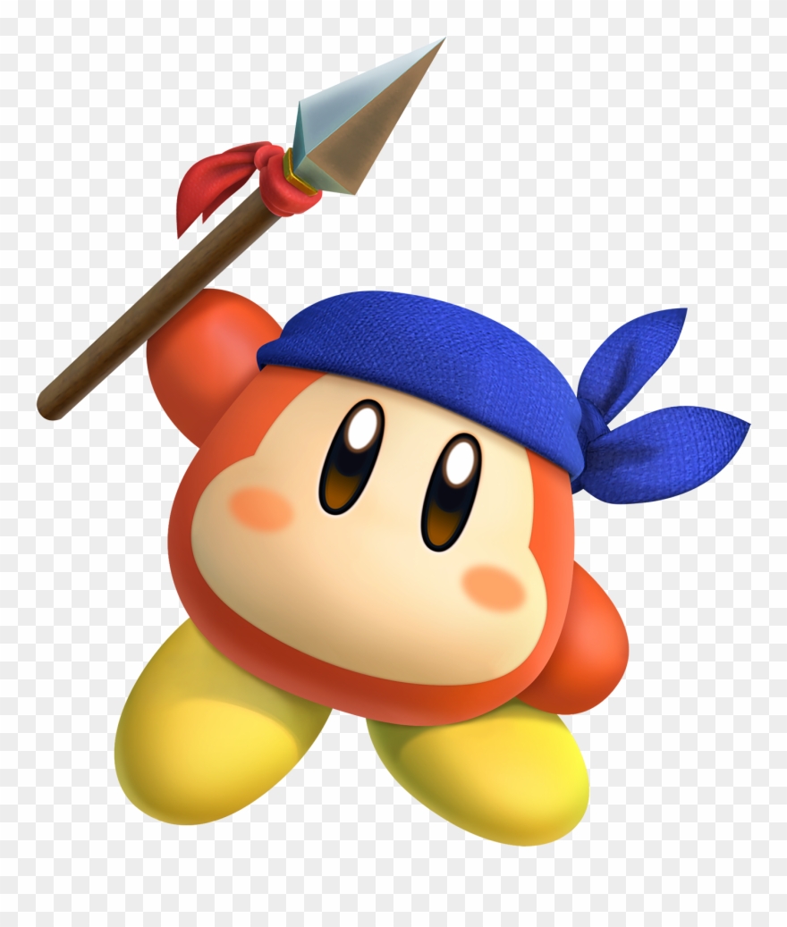 Bandannawaddledee Ksa - Kirby Star Allies Bandana Dee Clipart