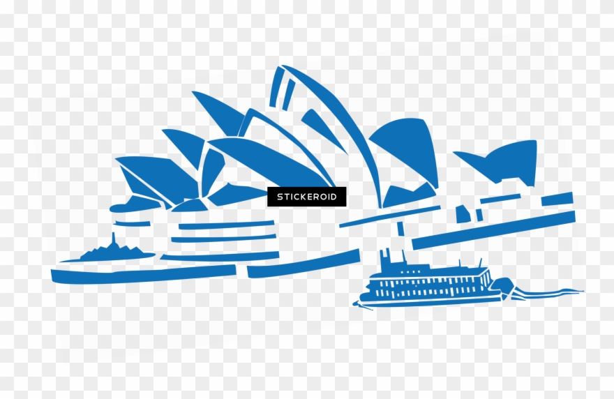 Sydney Opera Clipart - Sydney Opera House Mug - Png Download