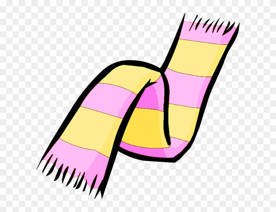 Bandana Clipart Club Penguin - Scarf Clipart - Png Download