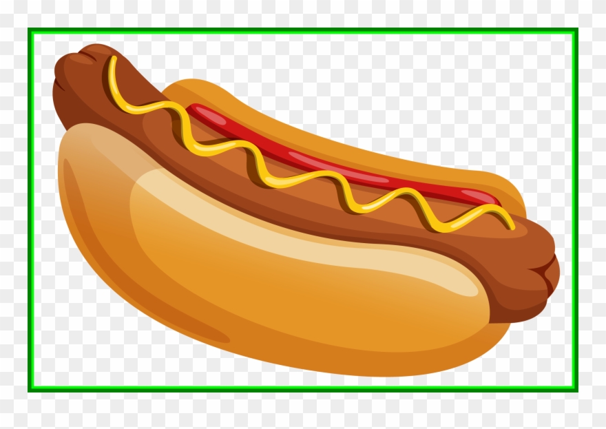 Svg Black And White Download Clipart Free Download - Transparent Background Hot Dog Png