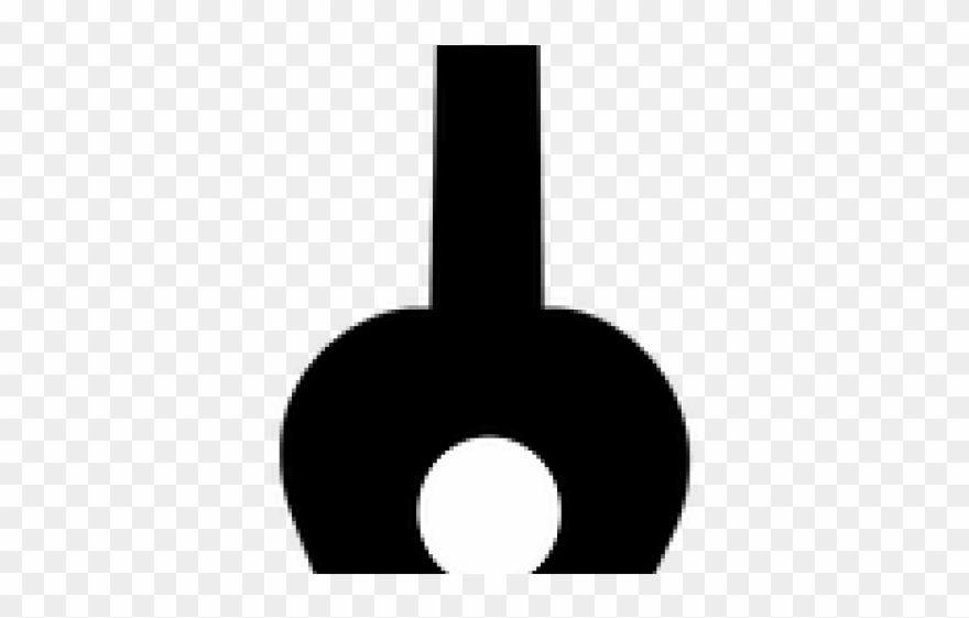 Ukulele Clipart Black And White - Headphones - Png Download