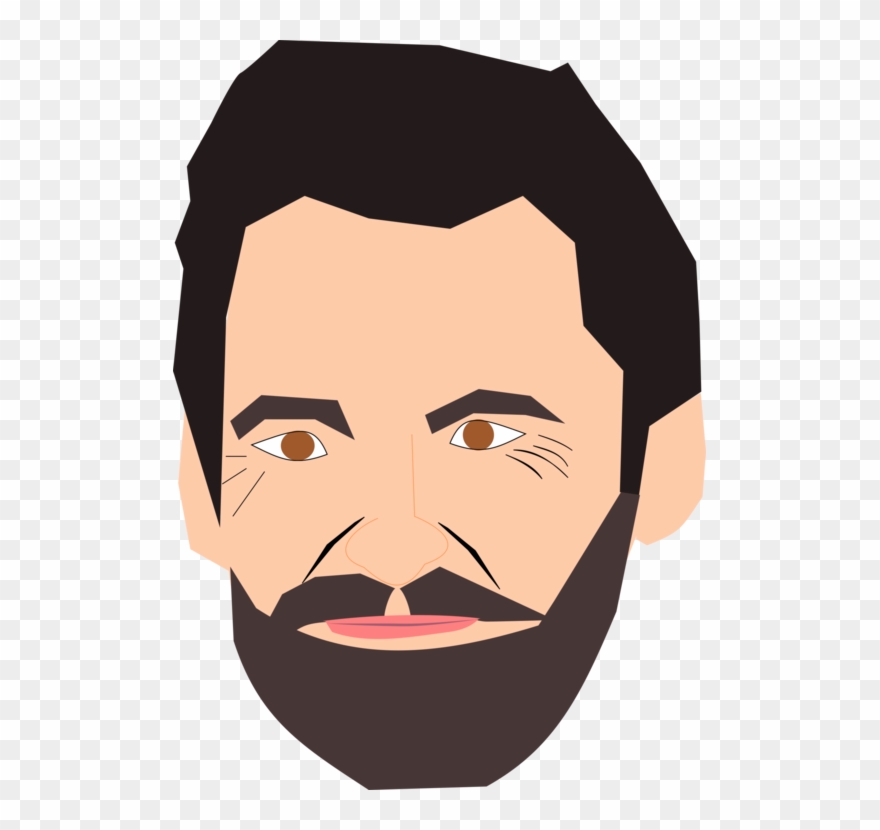 All Photo Png Clipart - Outline Of Famous Peoples Face Transparent Png