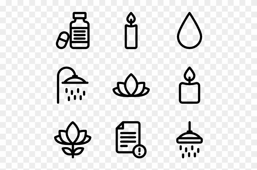 Sauna - Web Design Line Icon Clipart