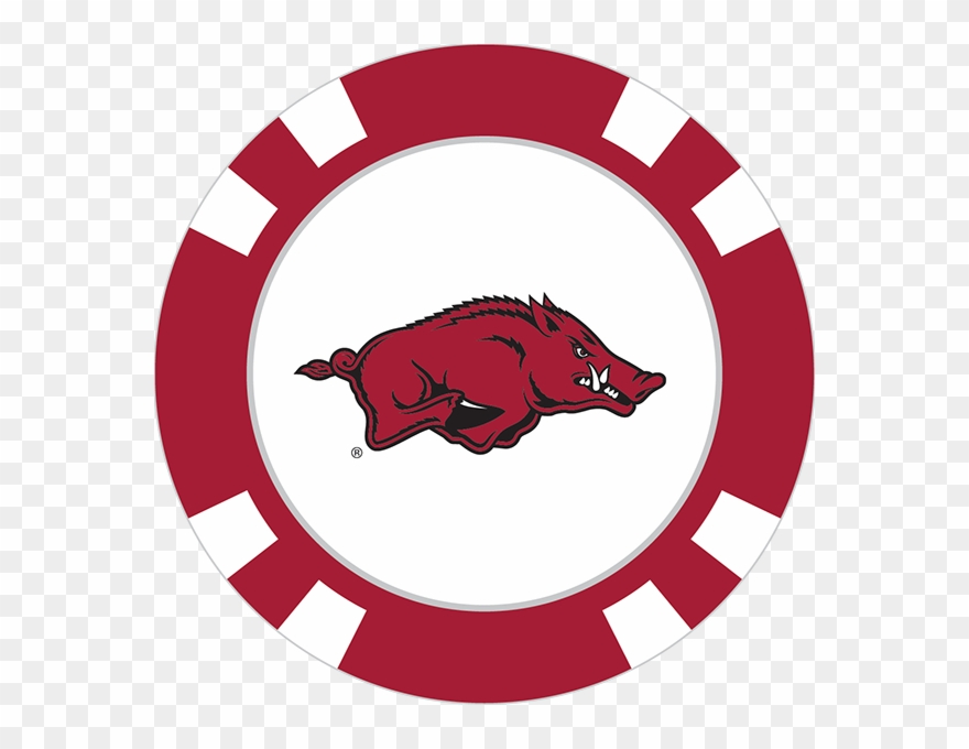 Razorback Vector - Washington Capitals Poker Chip Clipart