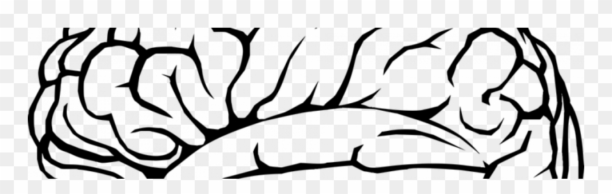 How Does Lower Back Pain Affect You Psychologically - Human Brain Black And White Clipart