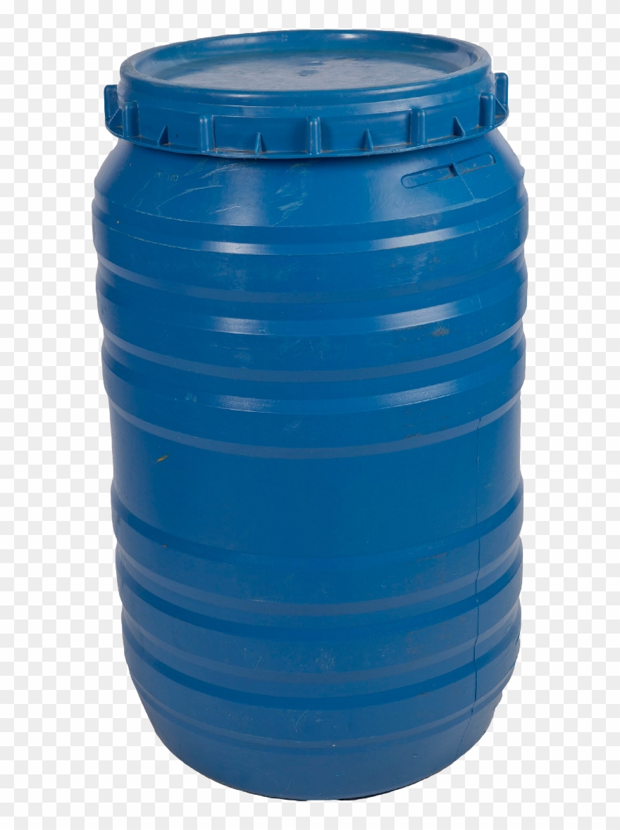 Clip Freeuse Library Barrel Clipart Plastic Drum - Plastic - Png Download