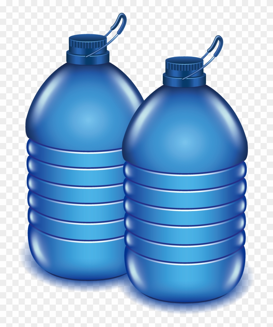 Plastic Clipart Bucket Full Water - Agua Clipart - Png Download
