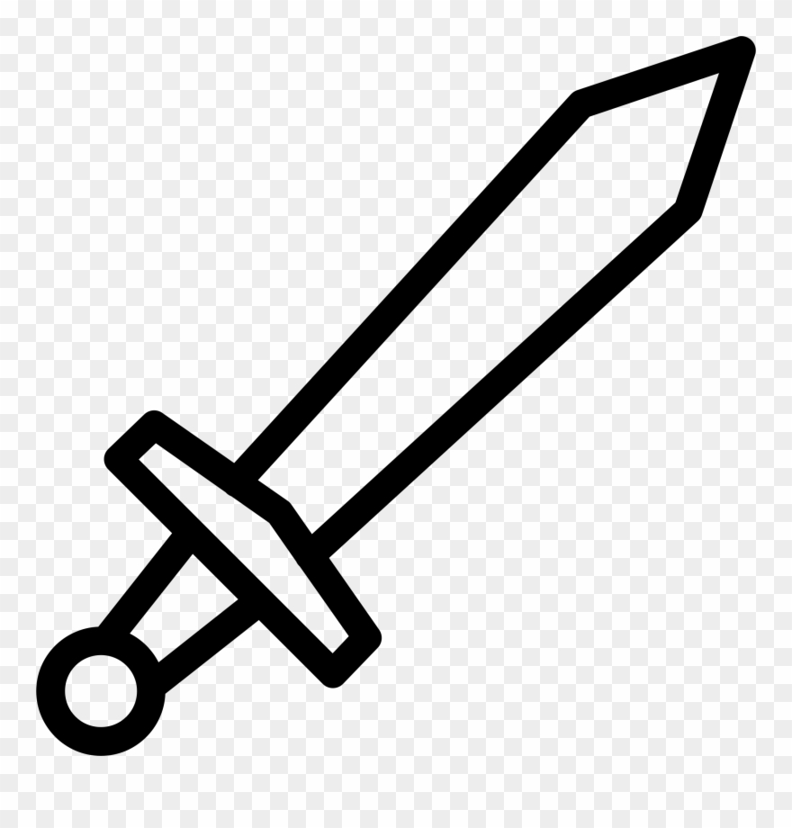 Clip Art Library Library Big Image Png - Sword Icon Png Transparent Png