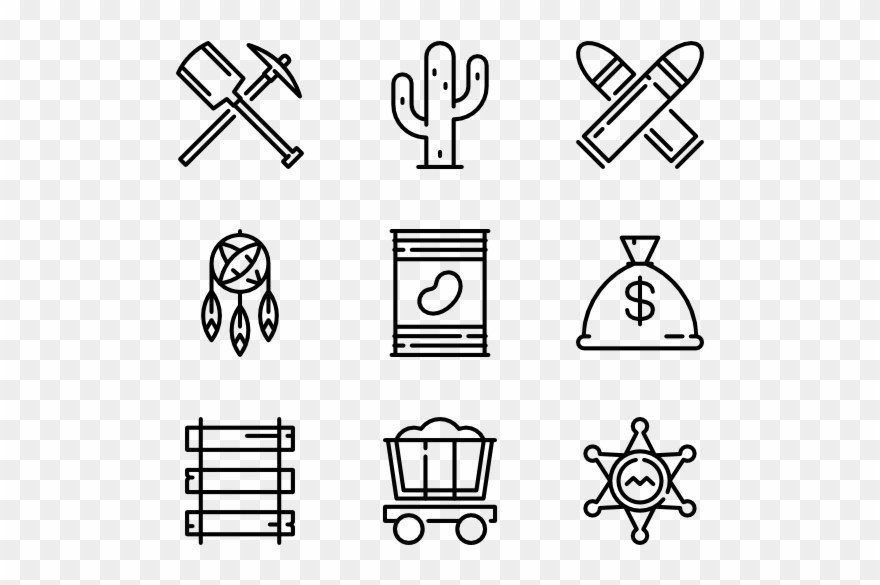 Bandit Vector Western Graphic Library Library - Super Star Self Inking Mini Rubber Stamp Colop Round Clipart