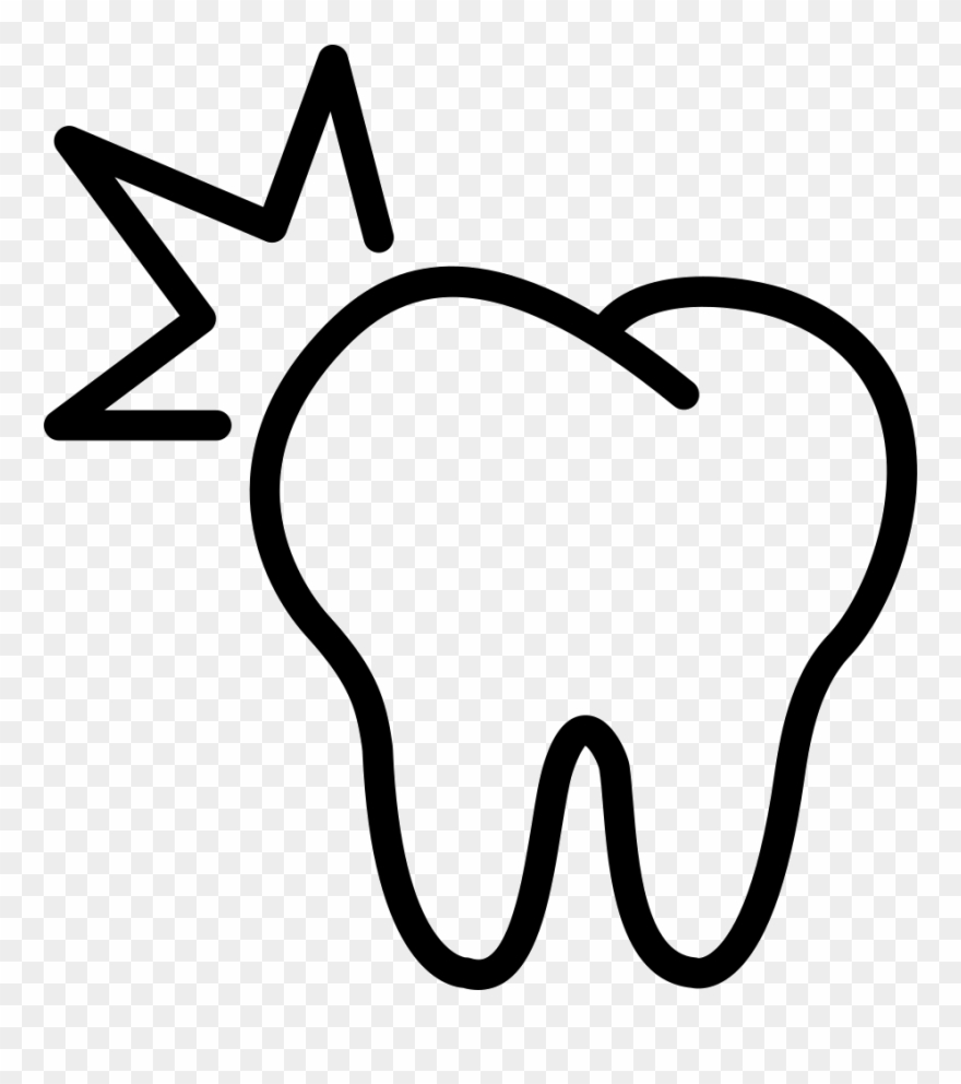 Tooth Outline Comments - Tooth Outline Clipart