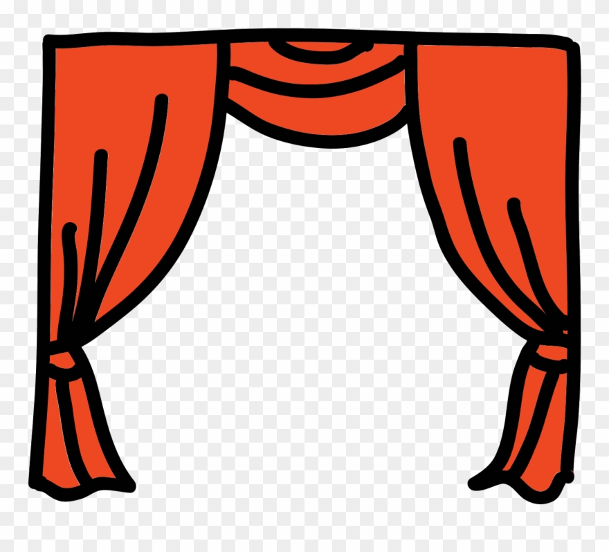 Theater Curtains Png - Play Theatre Png Clipart
