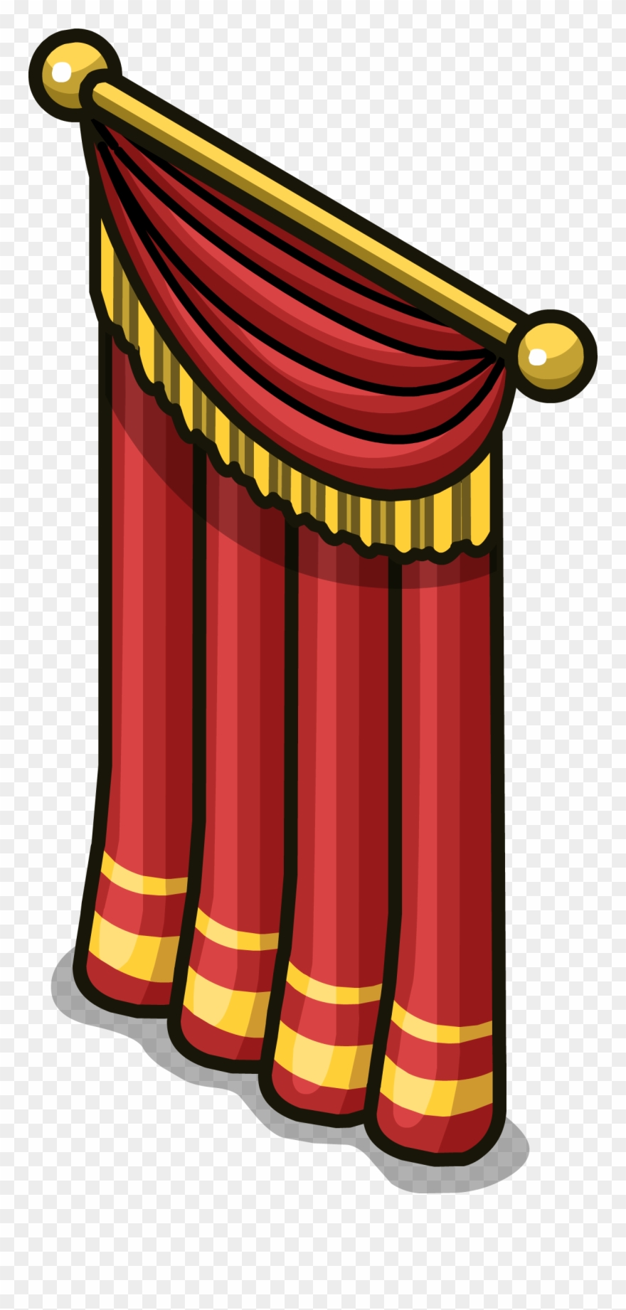 Image Stage Sprite Png - Theater Curtain Clipart