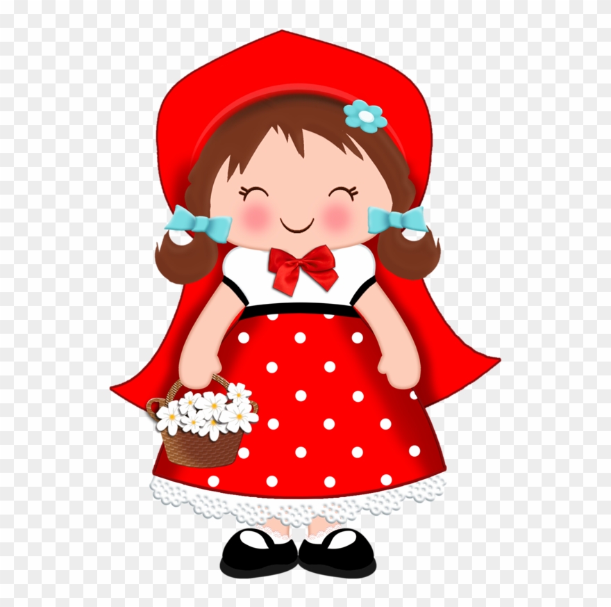 Personnages, Illustration, Individu, Personne, Gens - Chapeuzinho Vermelho Cute Clipart