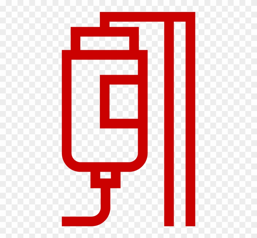 Infusion Bag Icon - Bottle Clipart