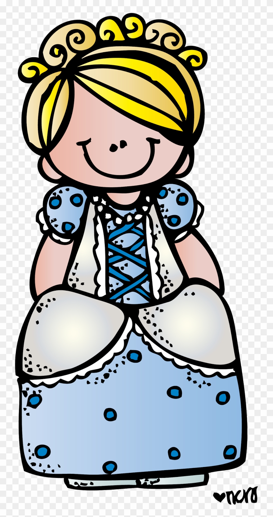 The Barefoot Teacher - Soft C Poem Clipart