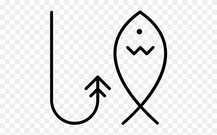 Fishing Rubber Stamp - Rubber Stamping Clipart