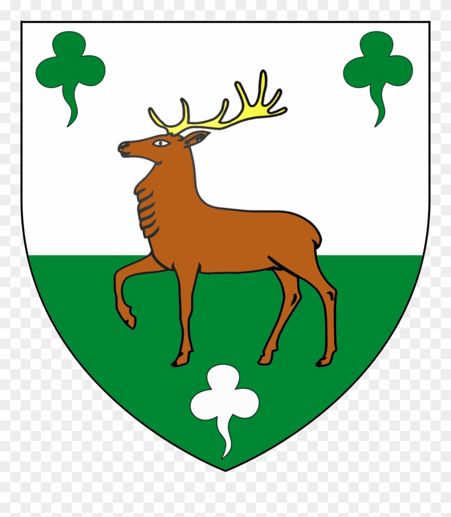 Morgan Family Crest Deer Clipart