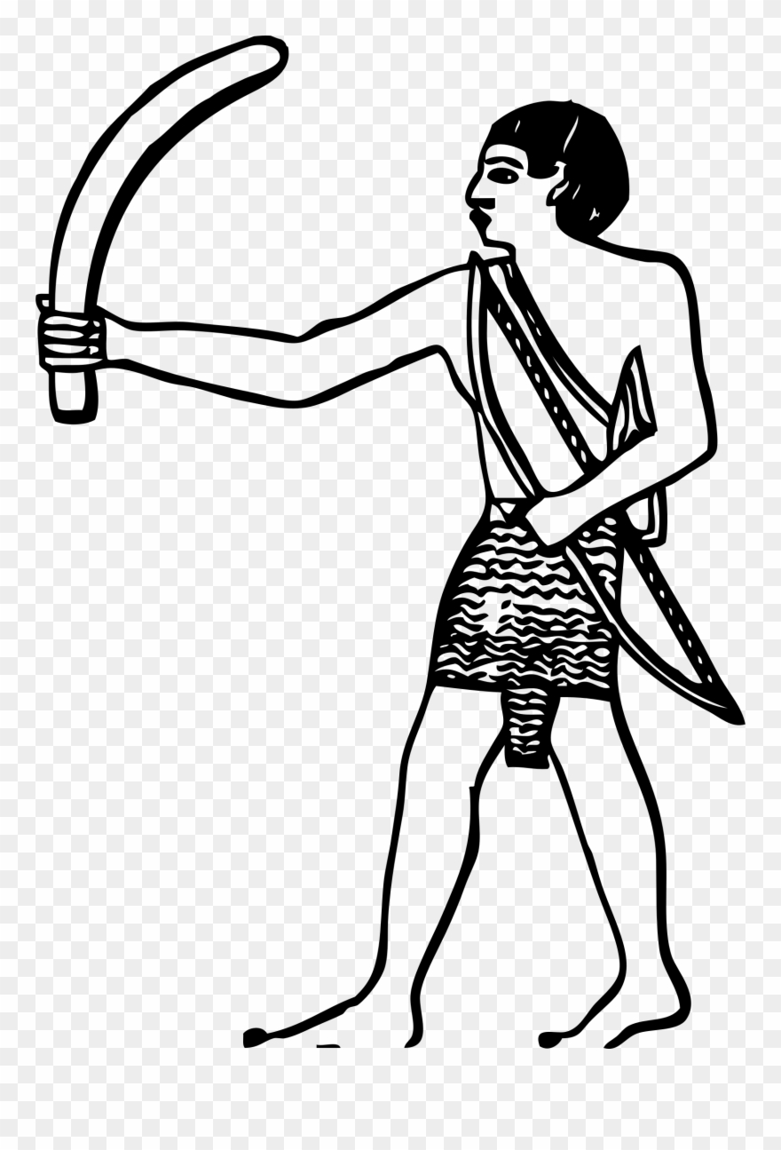 Hand-painted Boys, Boy, Happy Boy, Happy Png Image - Ancient Egyptian Soldiers Drawing Clipart