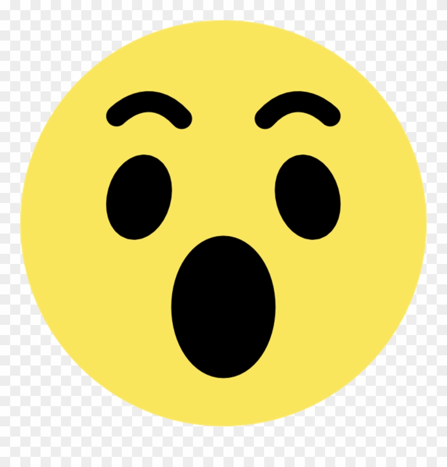 Facebook Wow Png - Wow Emoji Facebook Png Clipart