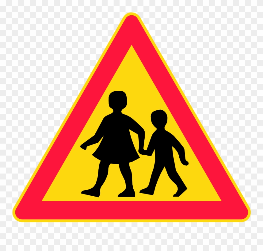Road Safety Around Binfield Primary School - Tasa Arvoinen Risteys Liikennemerkki Clipart
