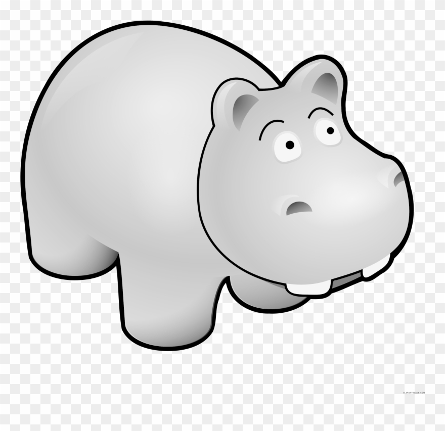 Prairie Falcon Clipart Carrot - Custom Cartoon Hippo Throw Blanket - Png Download