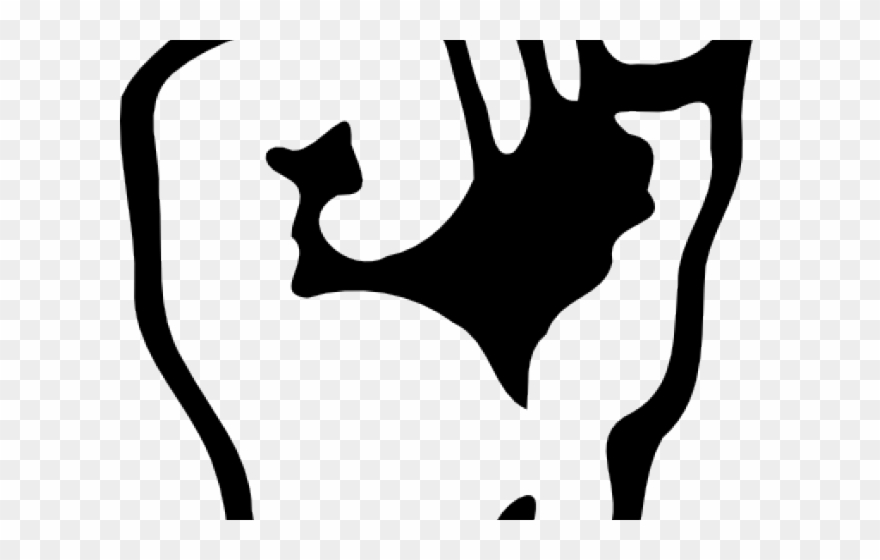 Fist Clipart Free Vector - Animal Liberation Human Liberation - Png Download