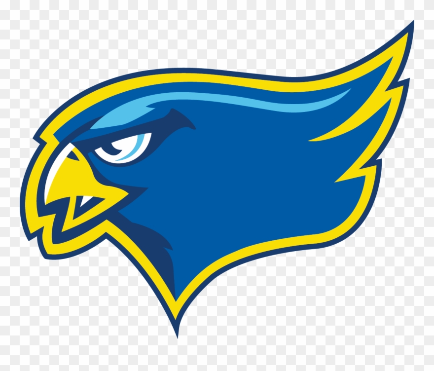 Falcon Clipart Mascot - Riverdale Falcons - Png Download