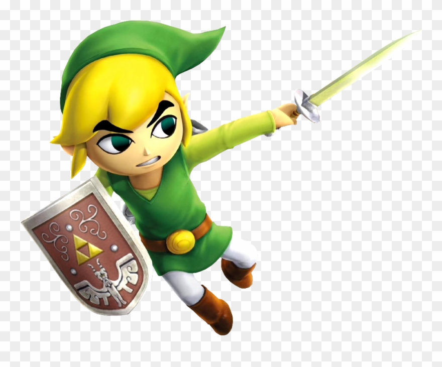 Hyrule Warriors Legends - Toon Link Sword Clipart