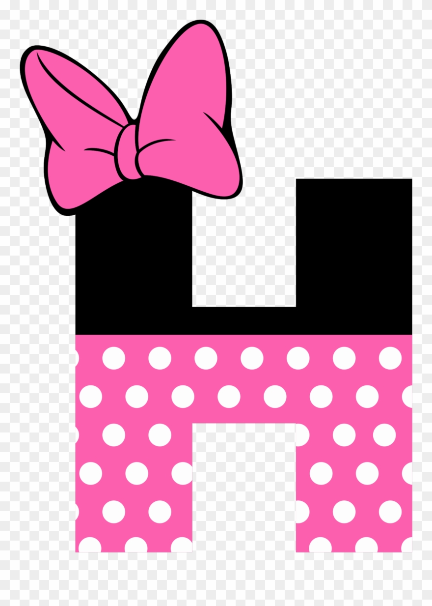 You Might Also Like - Letras De Minnie Para Imprimir Clipart