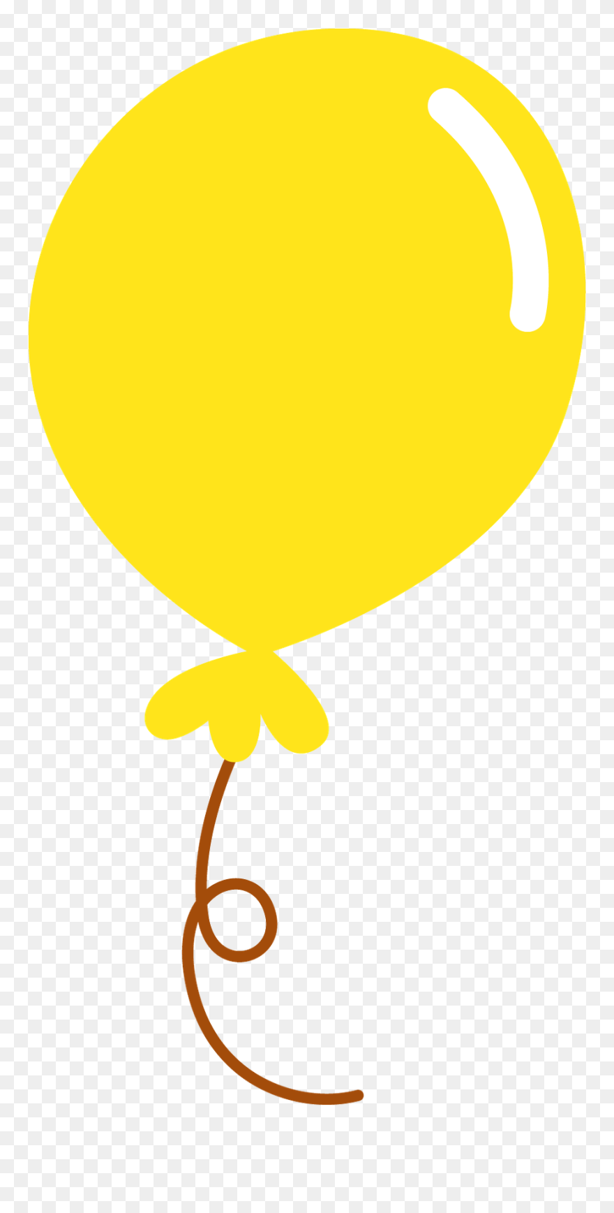 Yellow Balloons Clip Art - Png Download