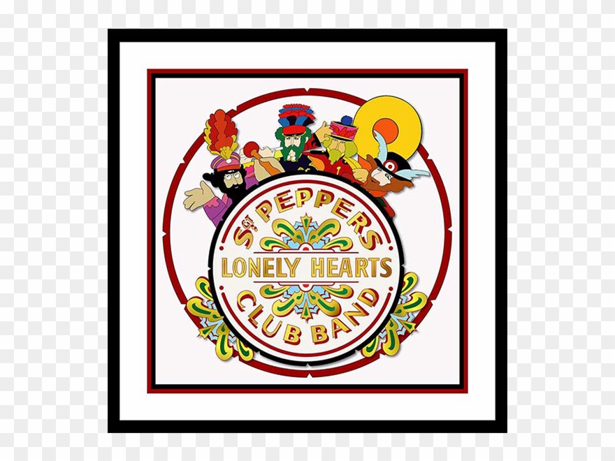 Double Tap To Zoom - Pyramid, Pyramid: Stickers (5 Pack) - The Beatles (sgt. Clipart