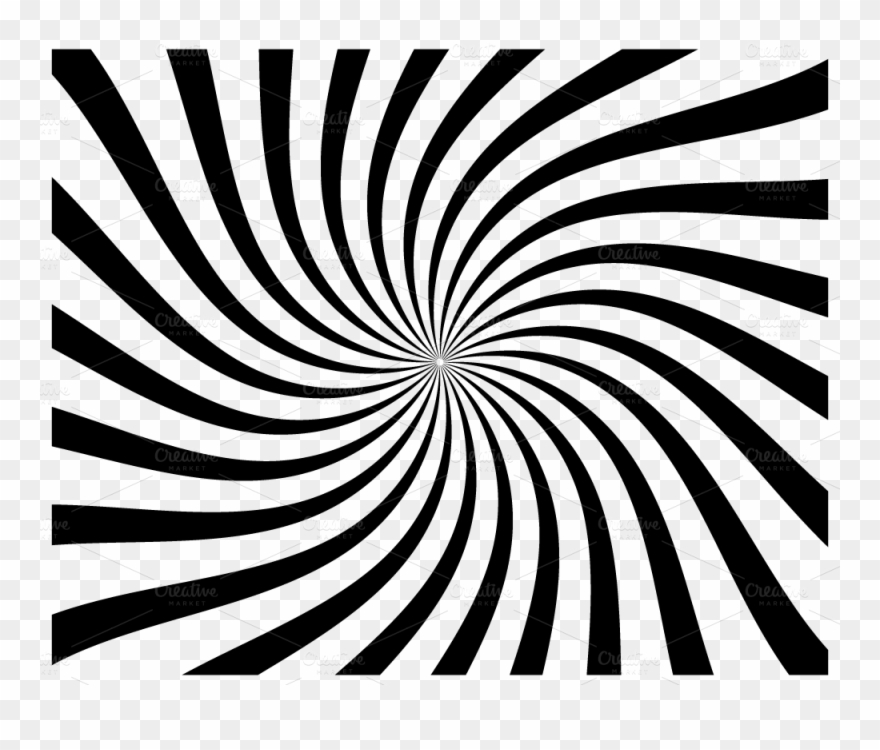 Sunburst Vector & Brushes Illustrations On Creative - Apollo Design 1398 Fin Fan 2 B&w Superresolution Clipart