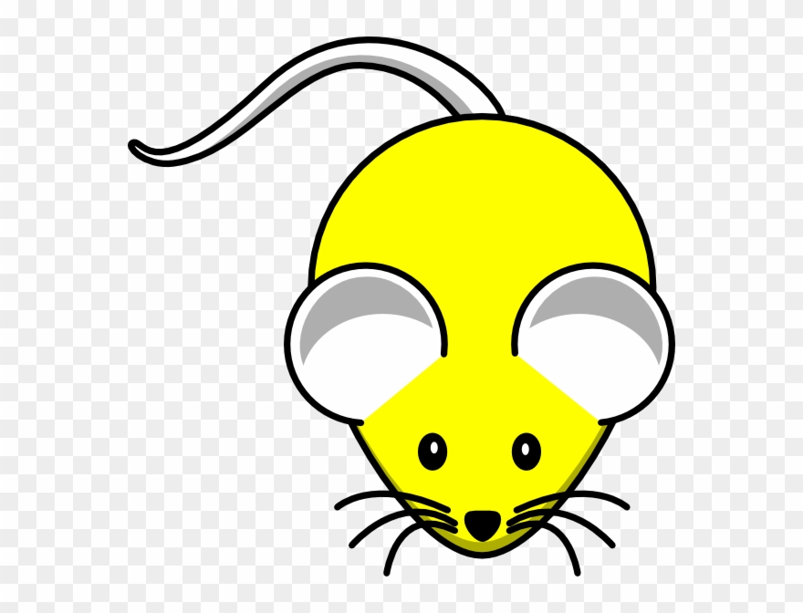 Finger Clipart Mouse - Cartoon Mouse Shower Curtain - Png Download