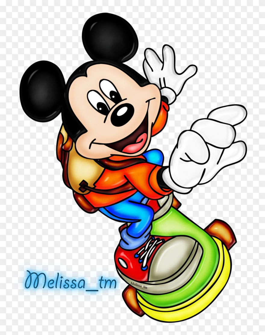 Finger Clipart Mouse - Mickey Mouse - Png Download