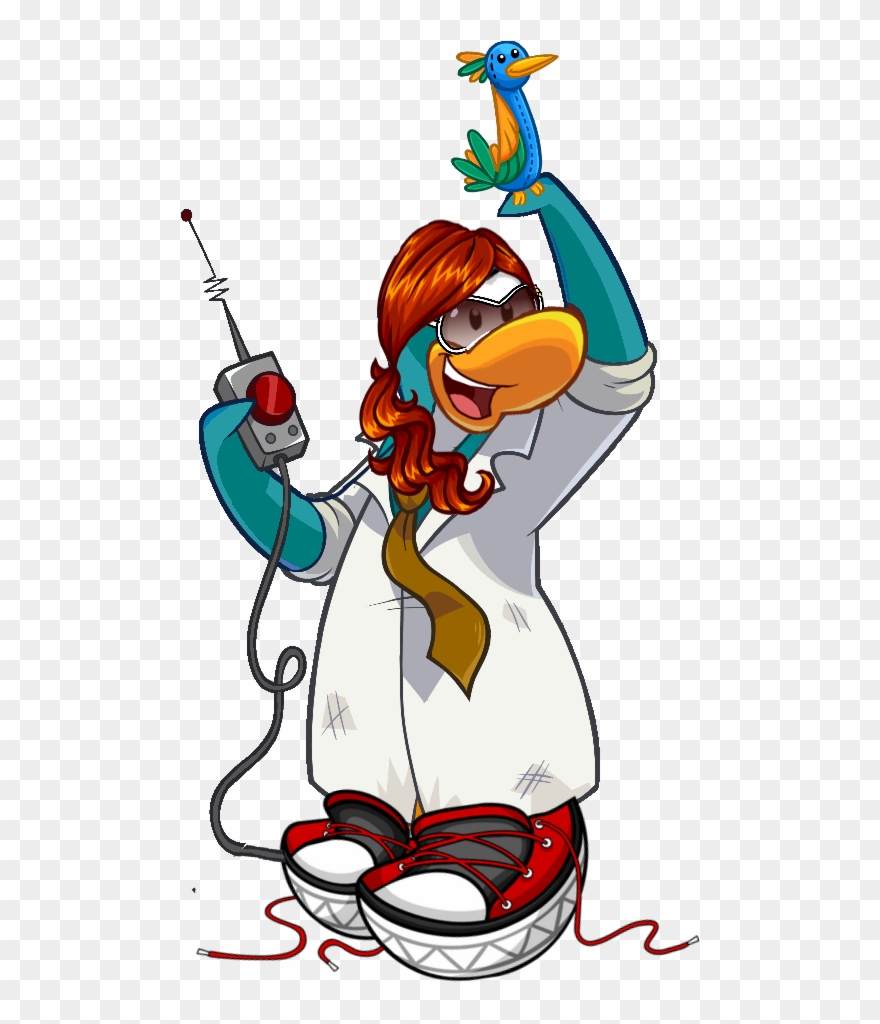 Labcoat Dog - Illustration Clipart