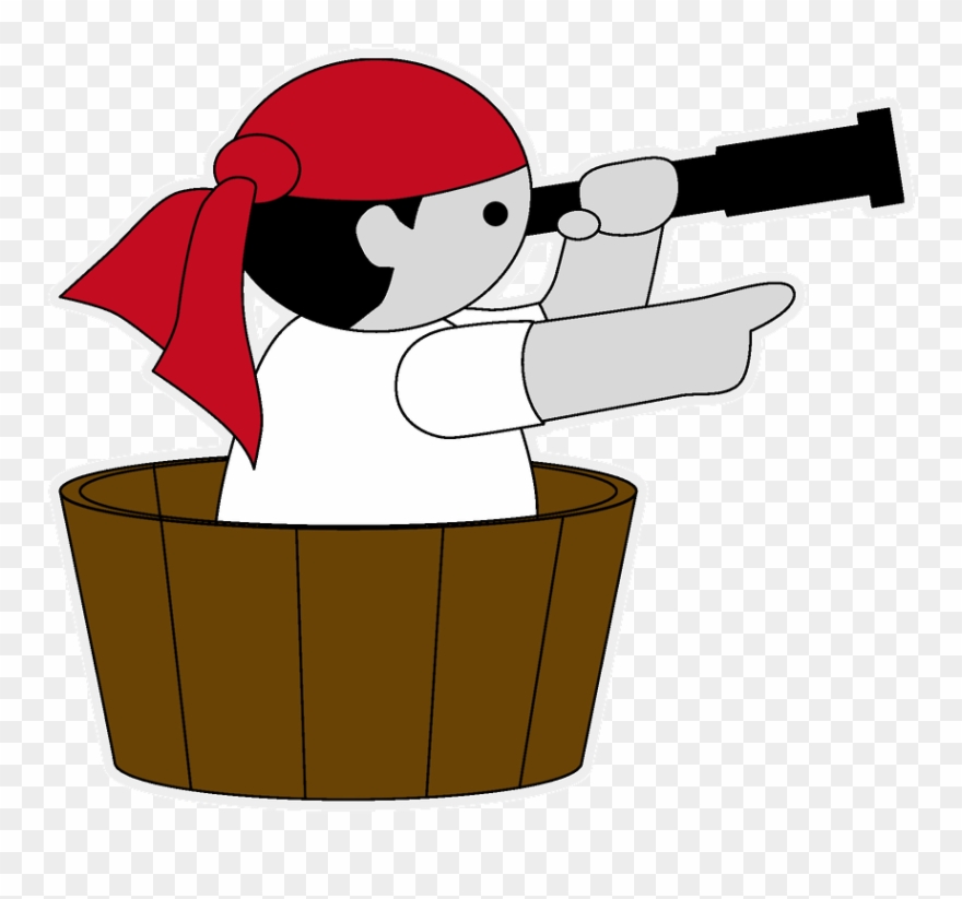Piratas - Minus - Painting Clipart